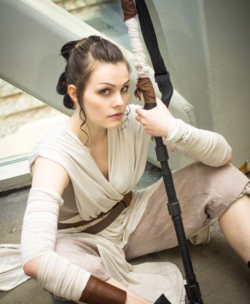 Rey cosplay