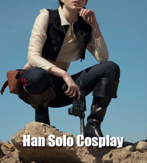 star wars han solo cosplay