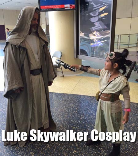 star wars luke skywalker cosplay