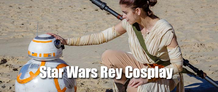 star wars rey cosplay