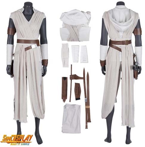 Star Wars The Rise Of Skywalker Rey Cosplay Costumes By Simcosplay