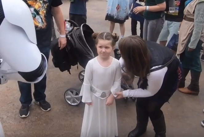 kids Princess Leia